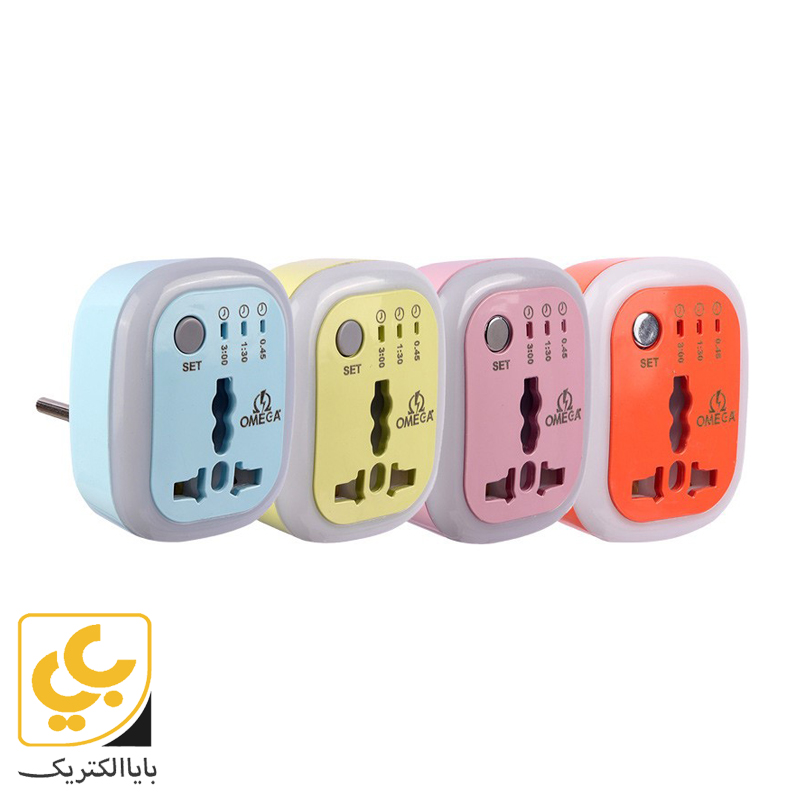 تبدیل 3 به 2 برق تایمردار امگا مدل M100